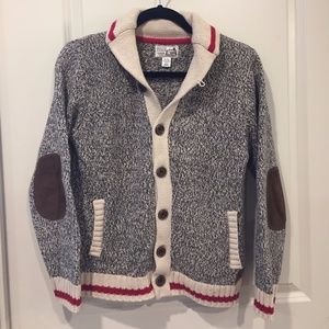 Roots cabin shawl cardigan